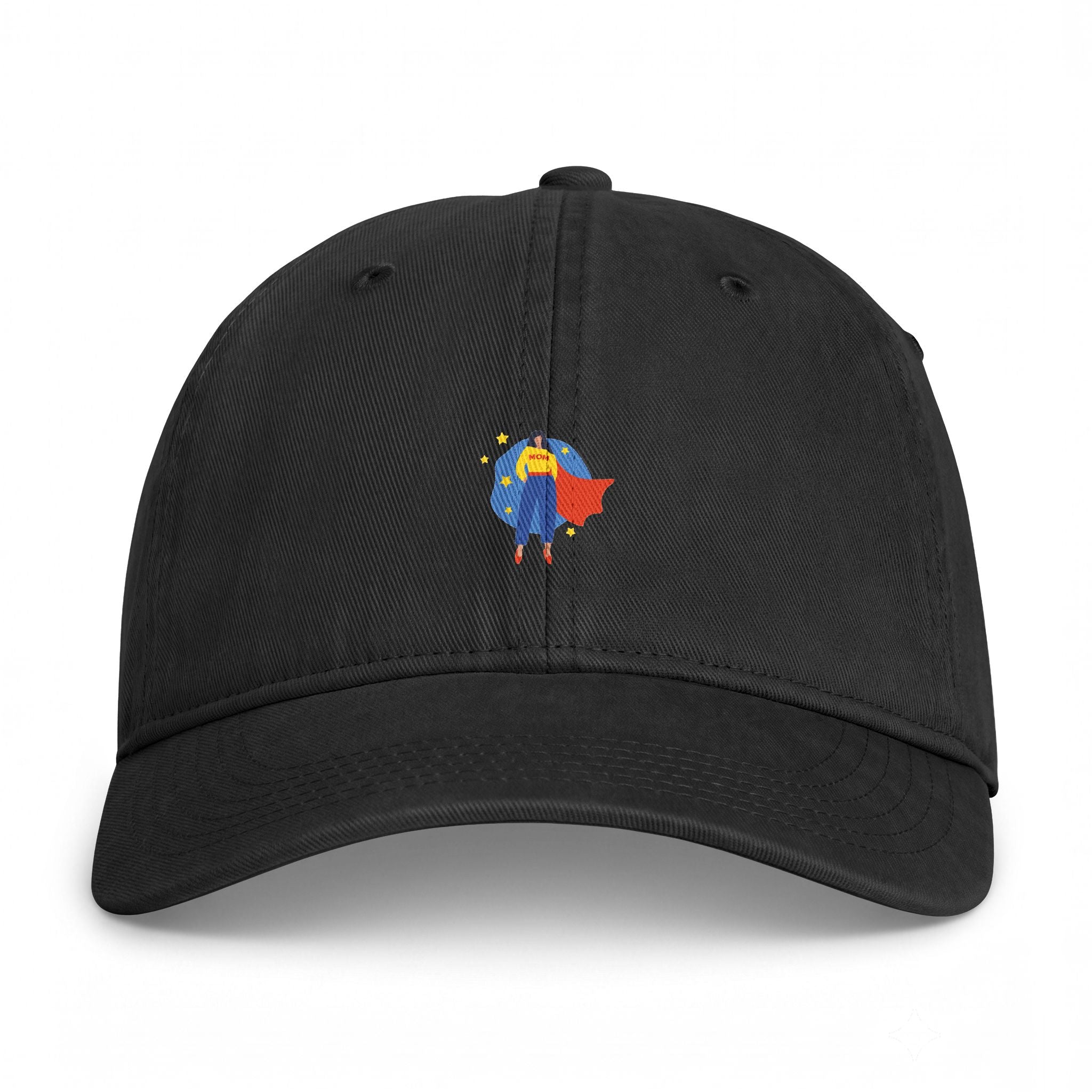 Superhero Coastal Washed Cap — Embroidered Kid-Friendly Cape Design