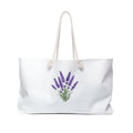 Lavender Bouquet Weekender Bag | Floral Tote, Travel Beach Bag