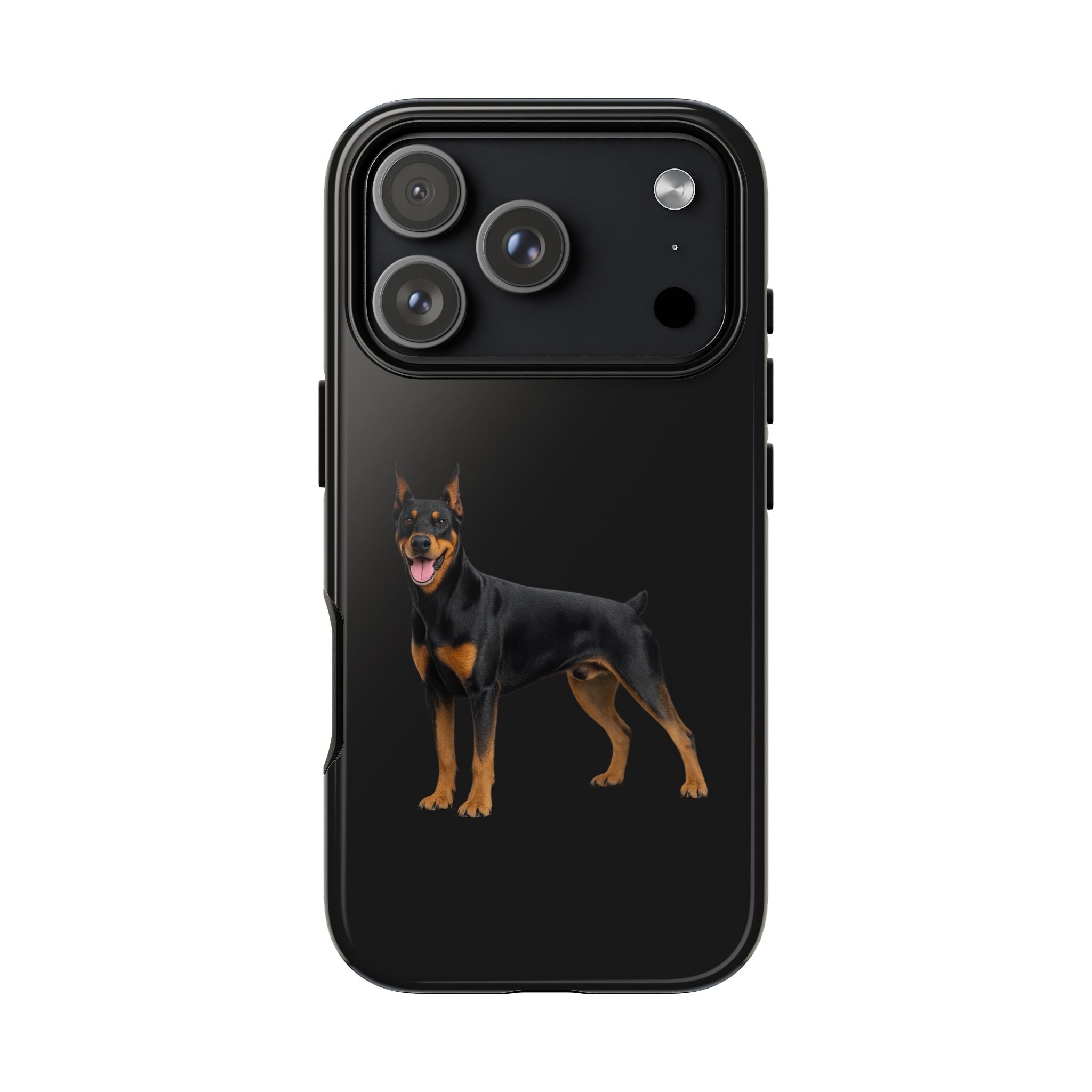 Doberman Phone Case — Tough Cases Protective Dog Design