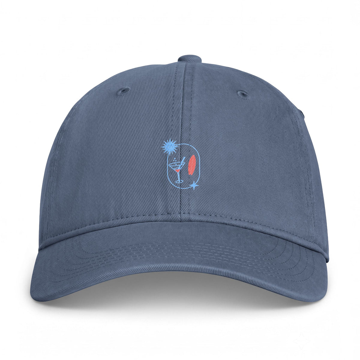 Coastal Cocktail Embroidered Cap