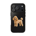 Poodle Phone Case — Cute Apricot Poodle Protective Phone Cover