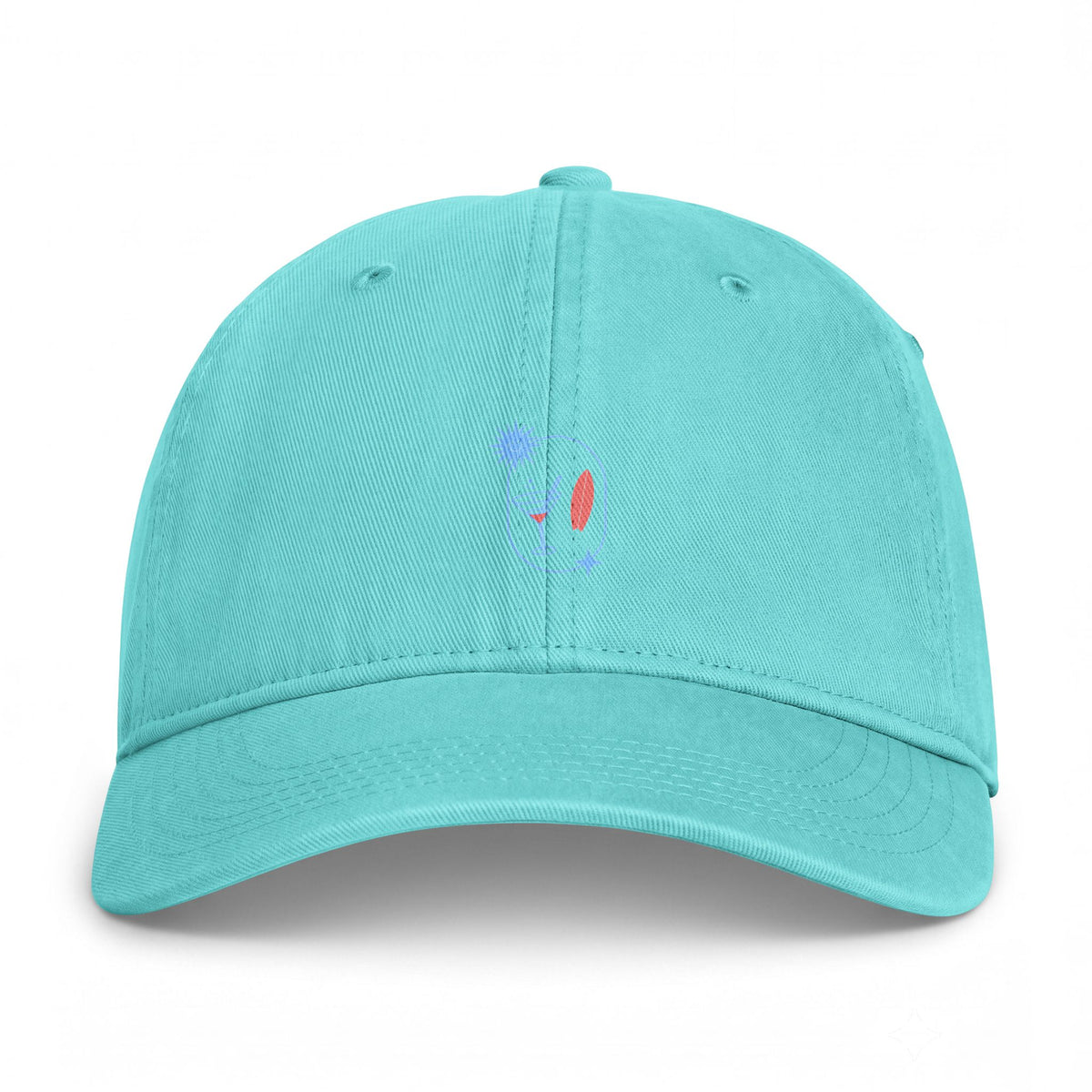 Coastal Cocktail Embroidered Cap