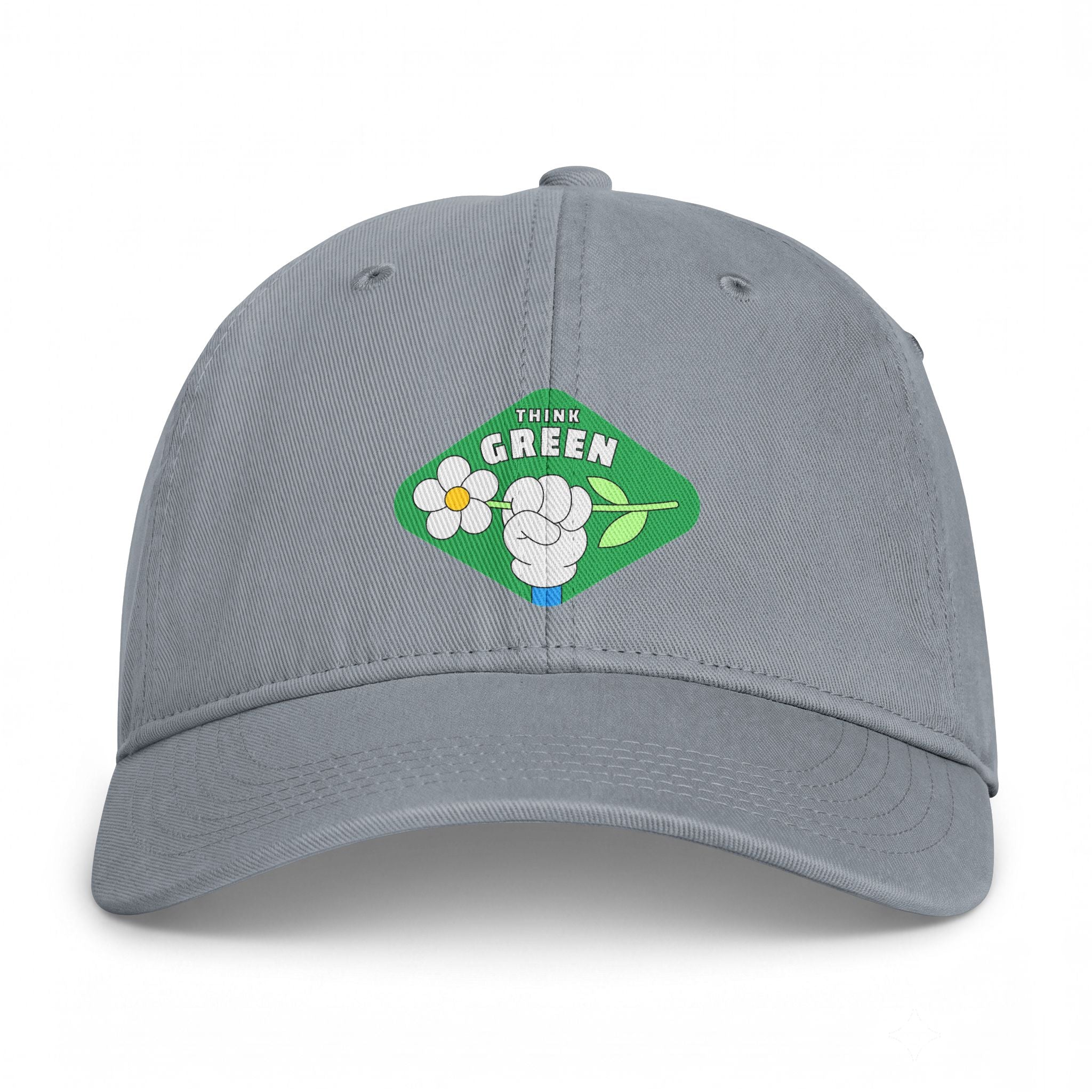Think Green Floral Patch Cap
