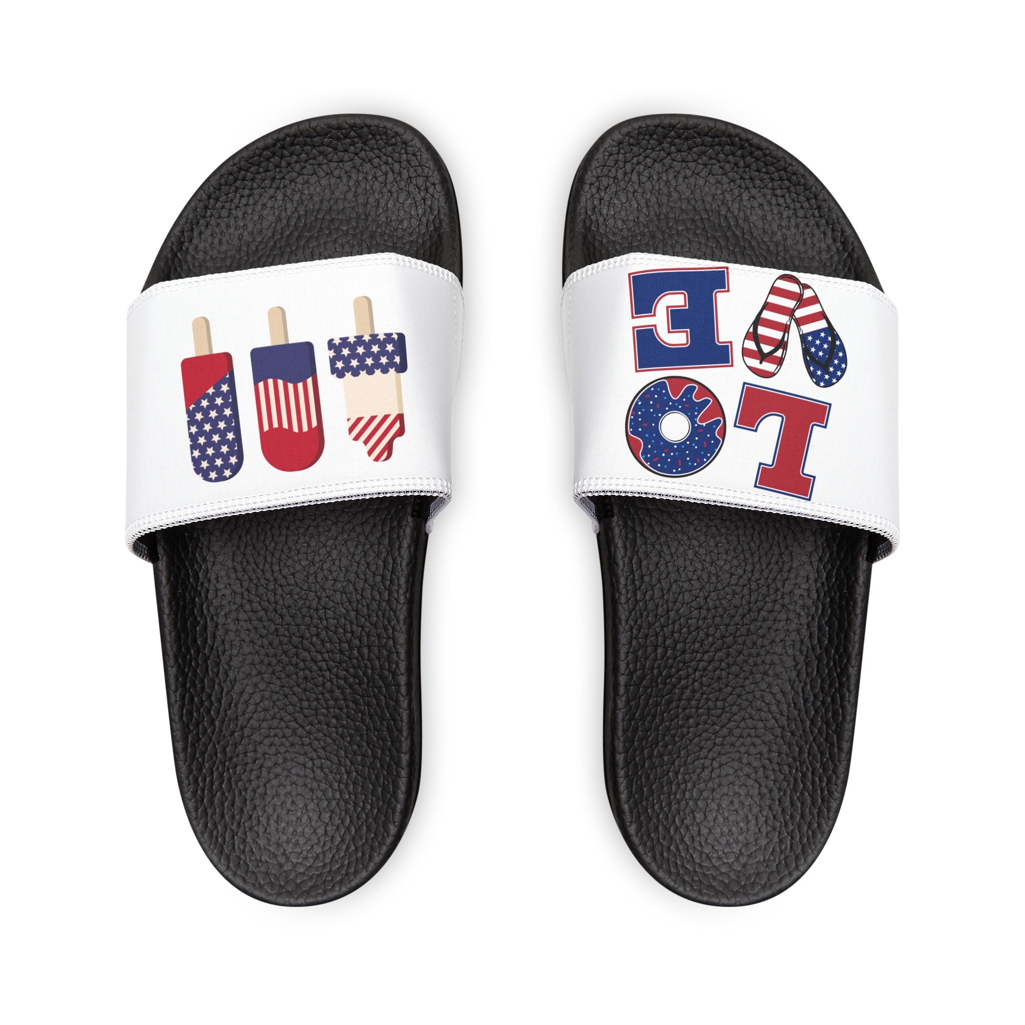 American Flag Popsicle Sandals | Slide