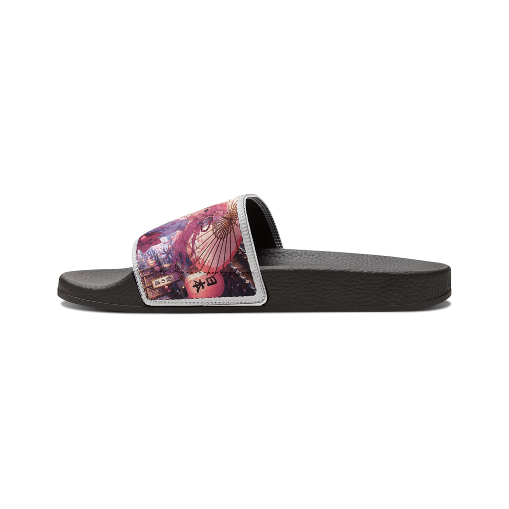 Pink Anime Girl Lanterns Sandals | Slide