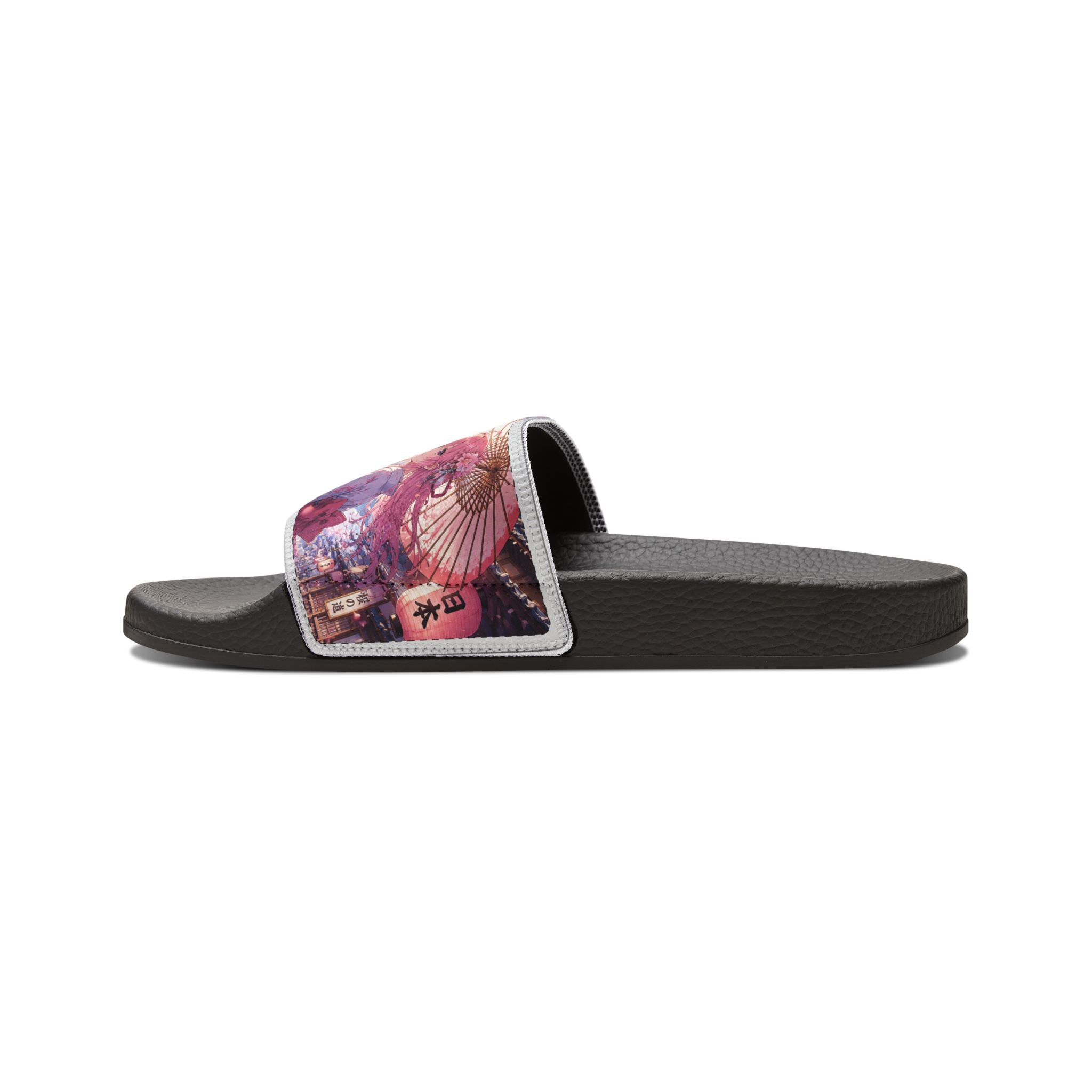 Pink Anime Girl Lanterns Sandals | Slide