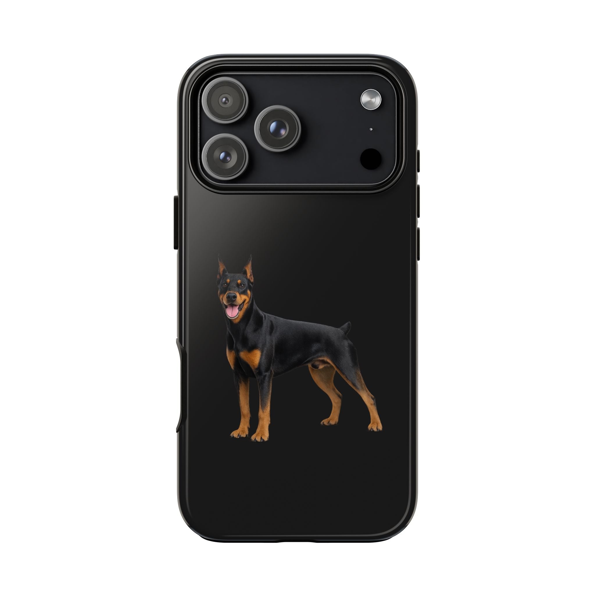 Doberman Phone Case — Tough Cases Protective Dog Design