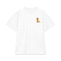 Golden Retriever Pocket Illustration T-Shirt | Small Chest Dog Art