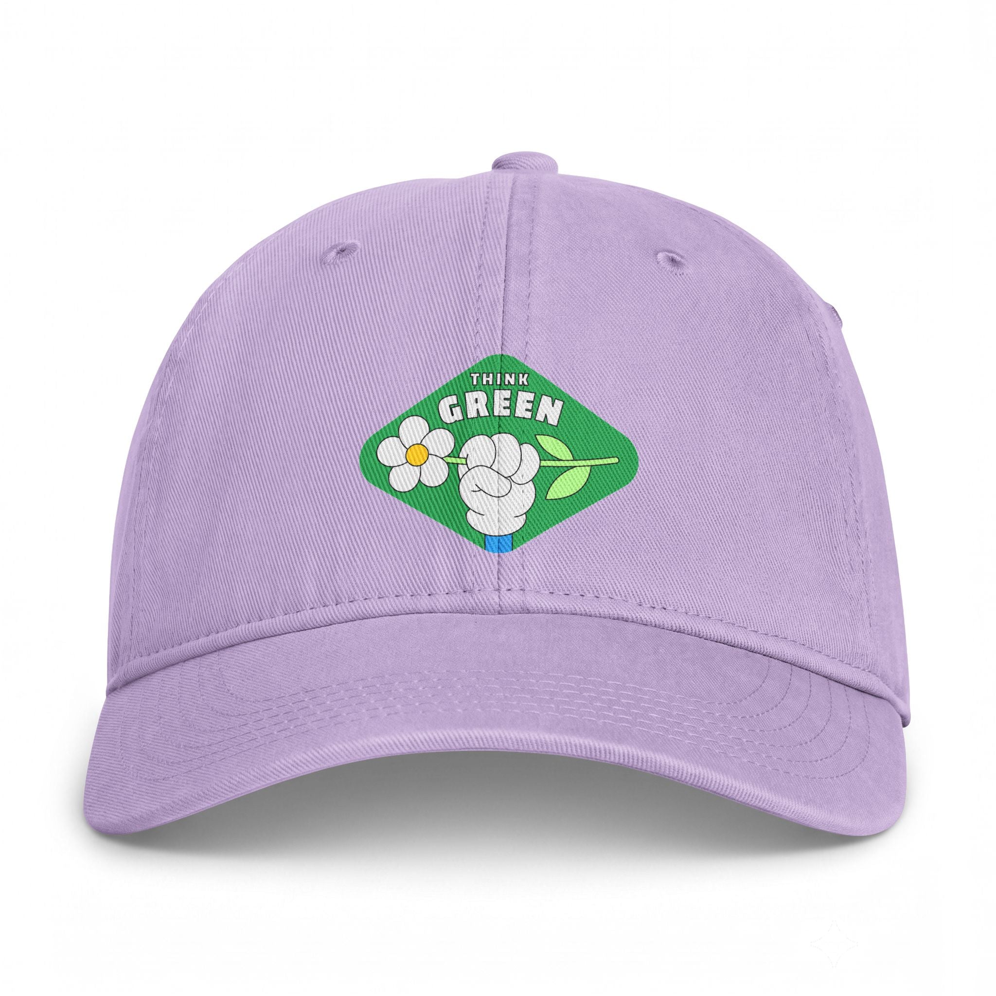 Think Green Floral Patch Cap