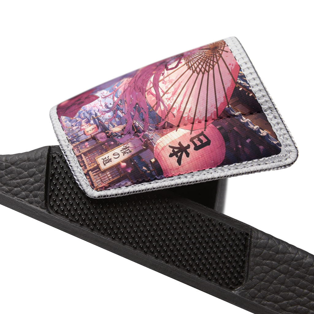 Pink Anime Girl Lanterns Sandals | Slide