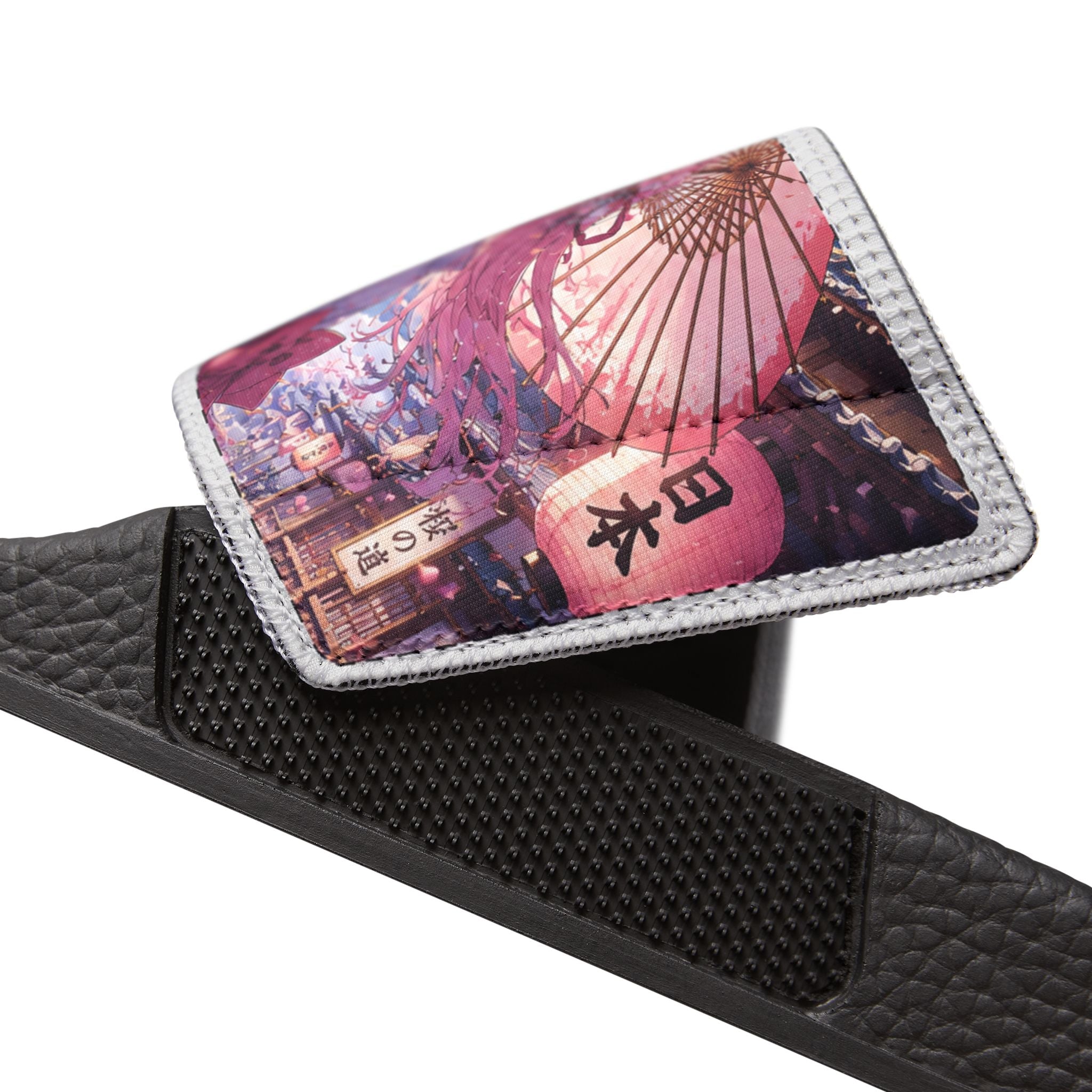 Pink Anime Girl Lanterns Sandals | Slide