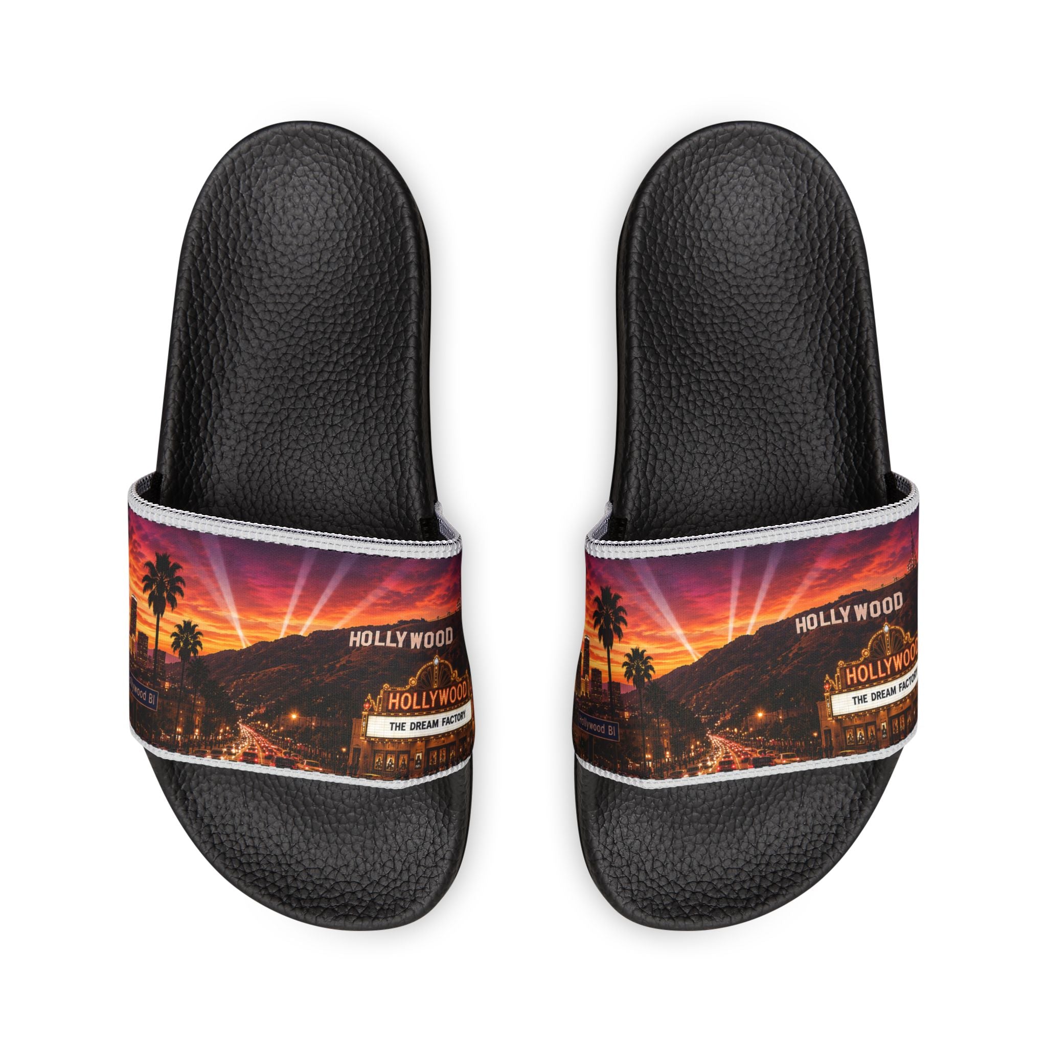 Sunset Palm Beach Slide Sandals | Removable Strap Sandal
