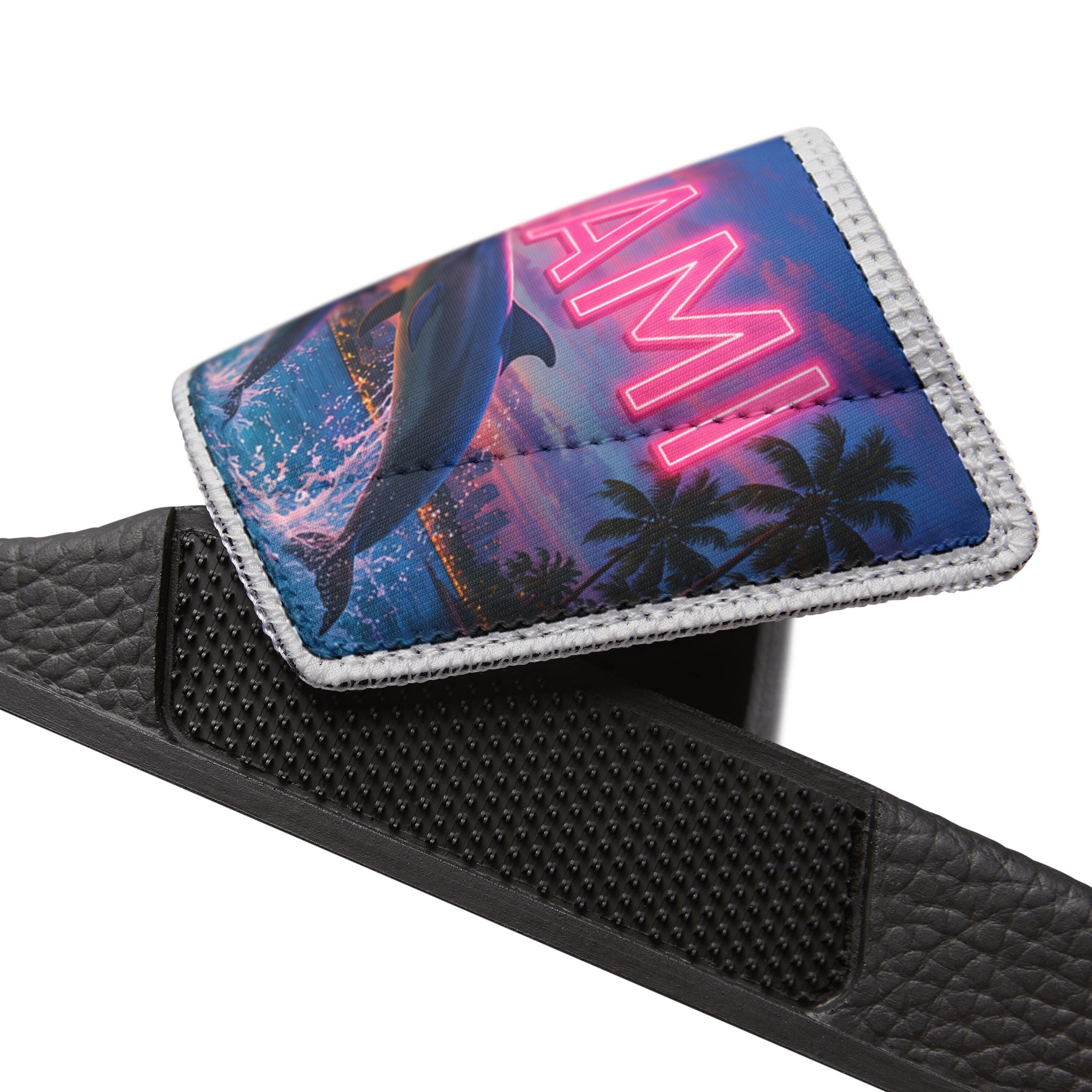 Miami Neon Wave Sandals | Slide