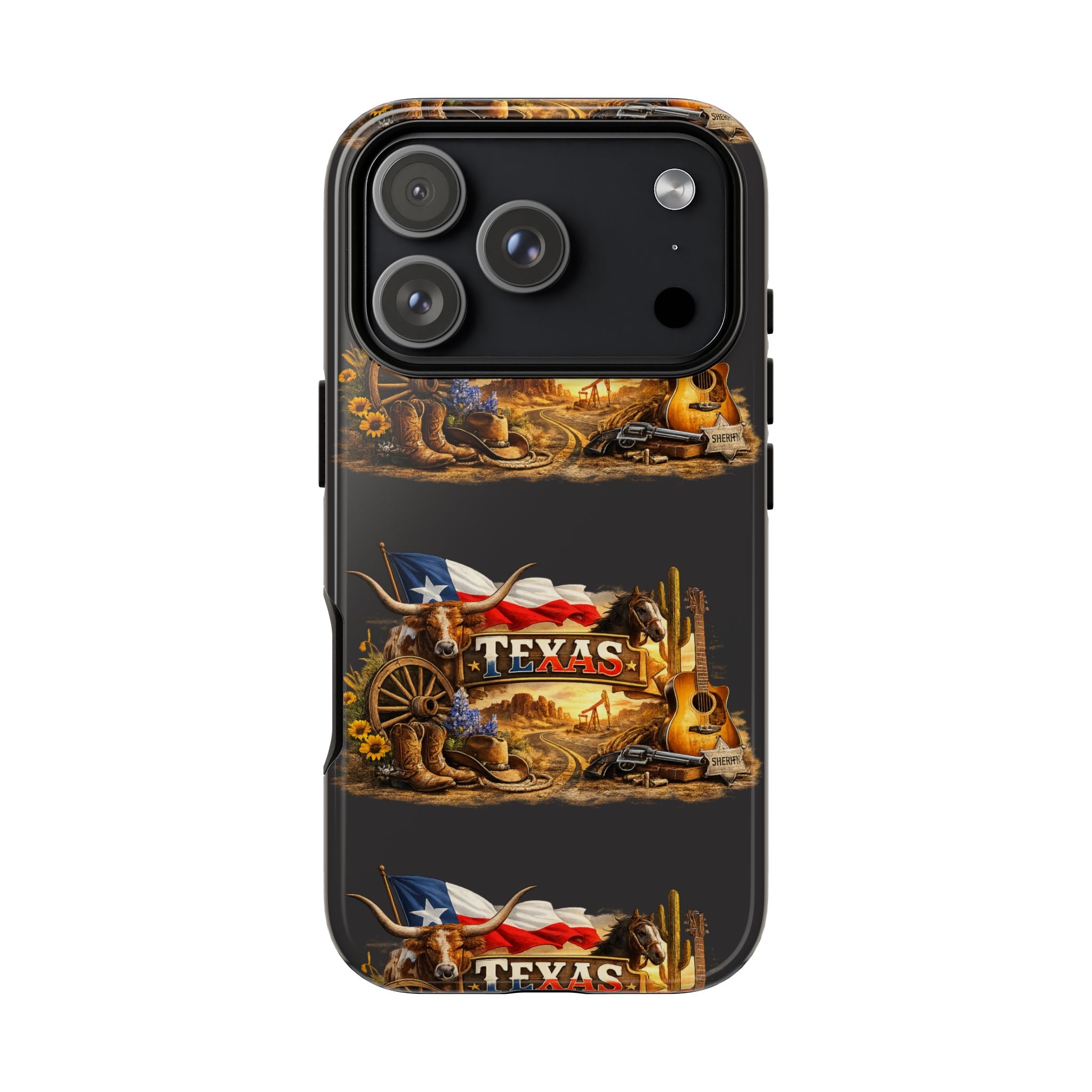 Texas Western Phone Case — Lone Star Cowboy Scenic Tough Case