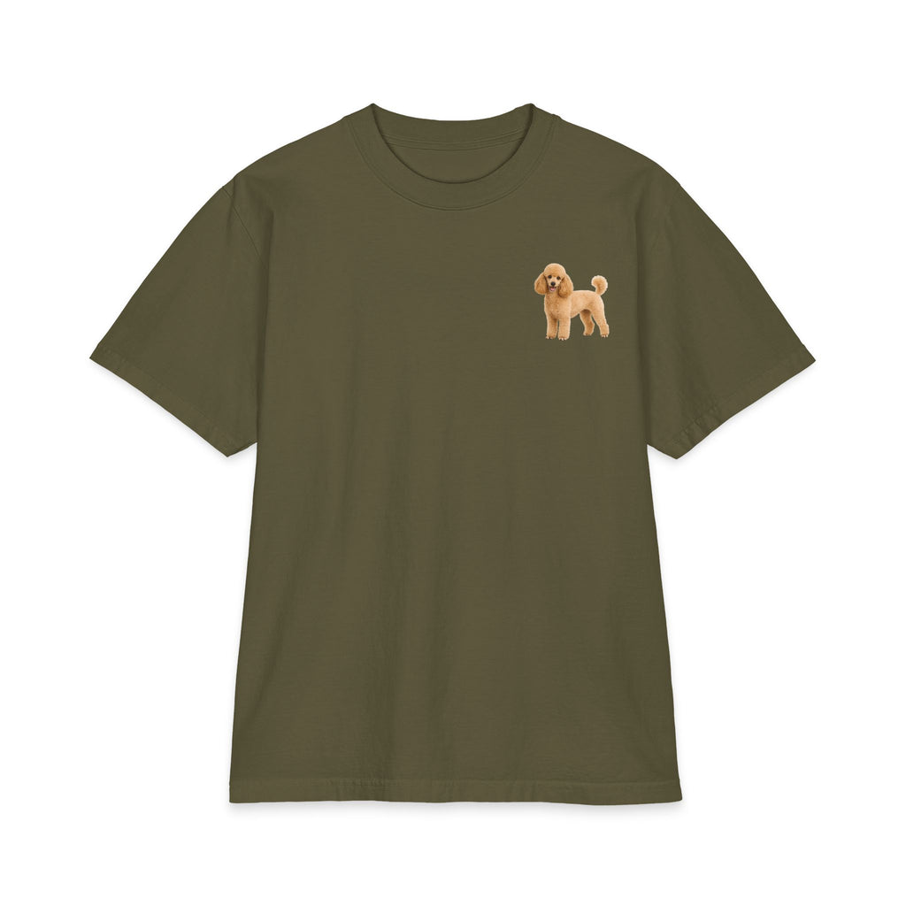Toy Poodle Illustration T-Shirt | Small Chest Dog Graphic