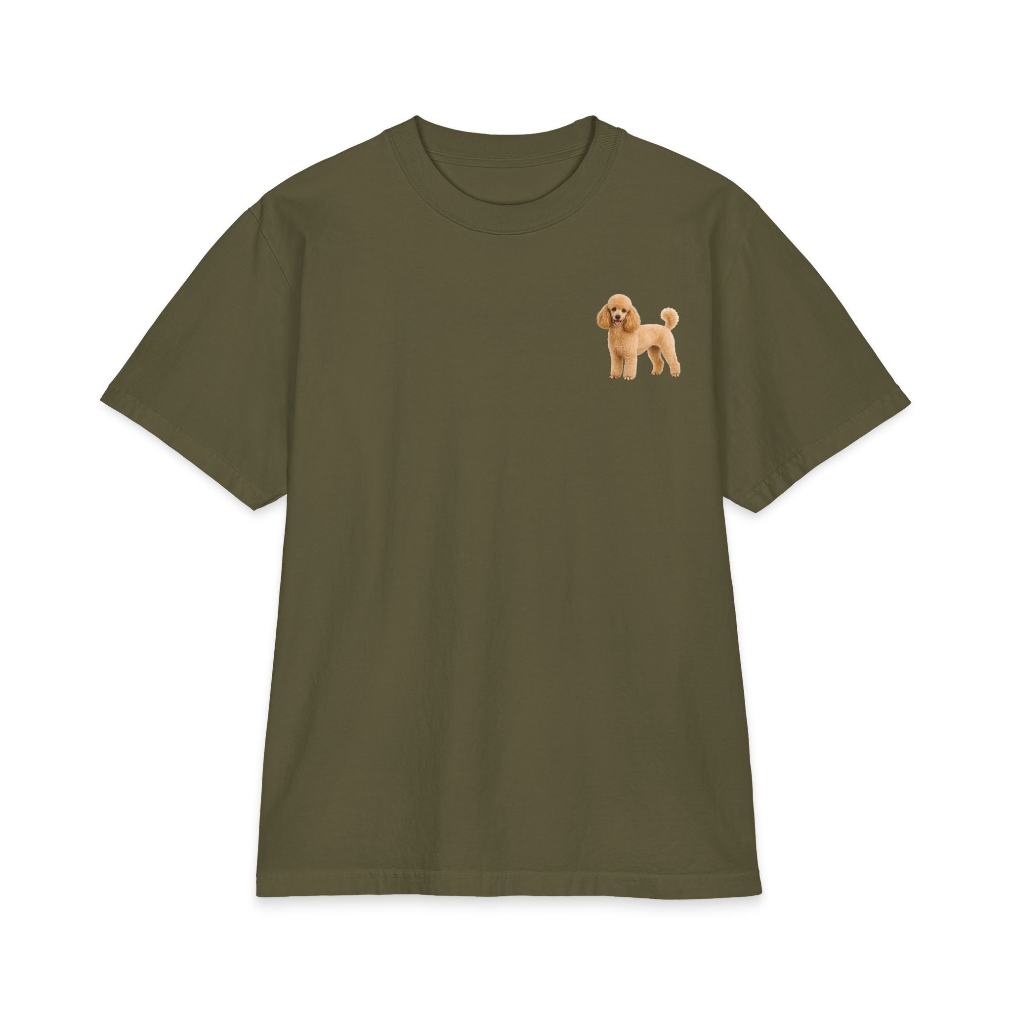 Toy Poodle Illustration T-Shirt | Small Chest Dog Graphic