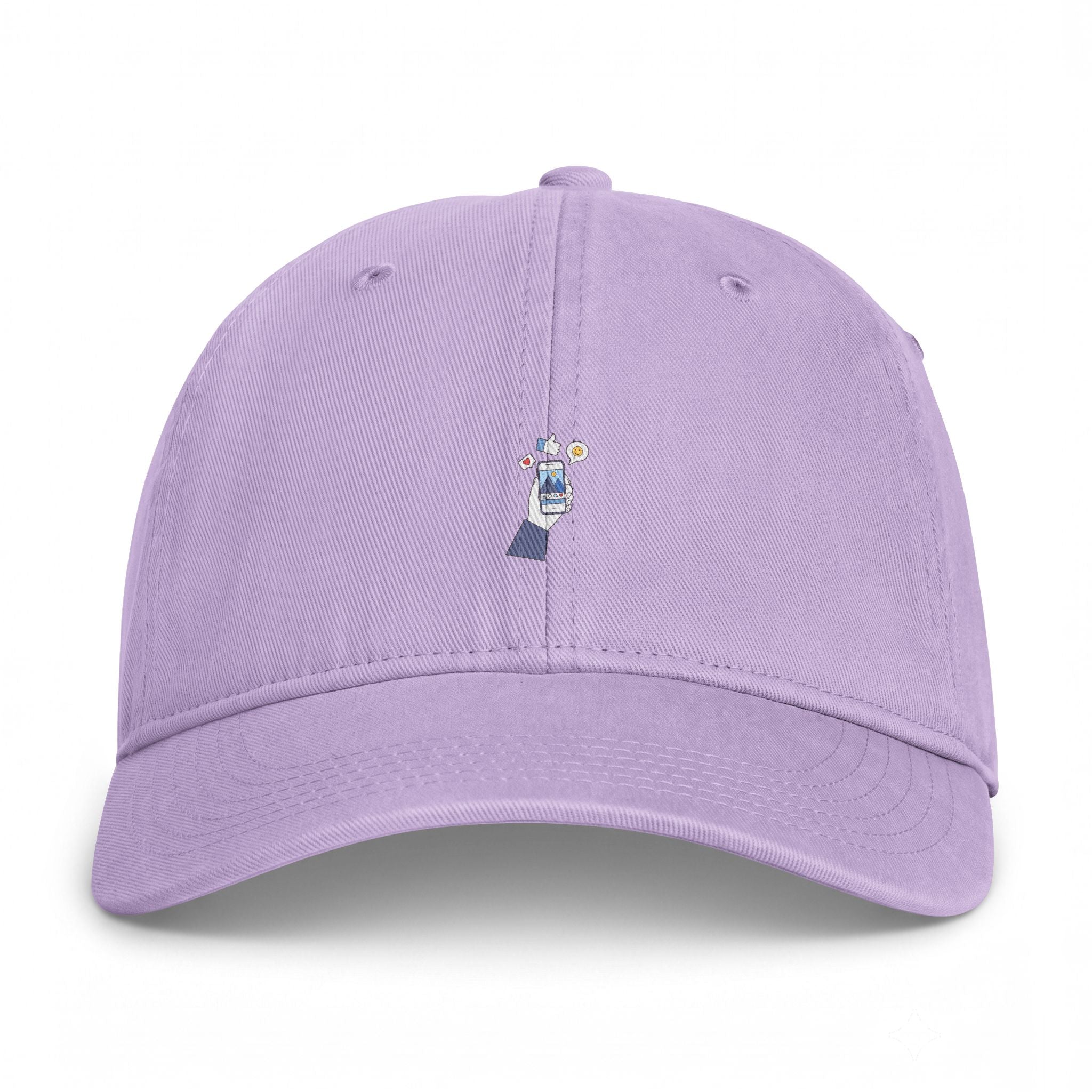Coastal Washed Cap - Embroidered Seagull Beach Dad Hat