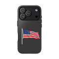 American Flag Tough Phone Case — Patriotic iPhone Protective Cover
