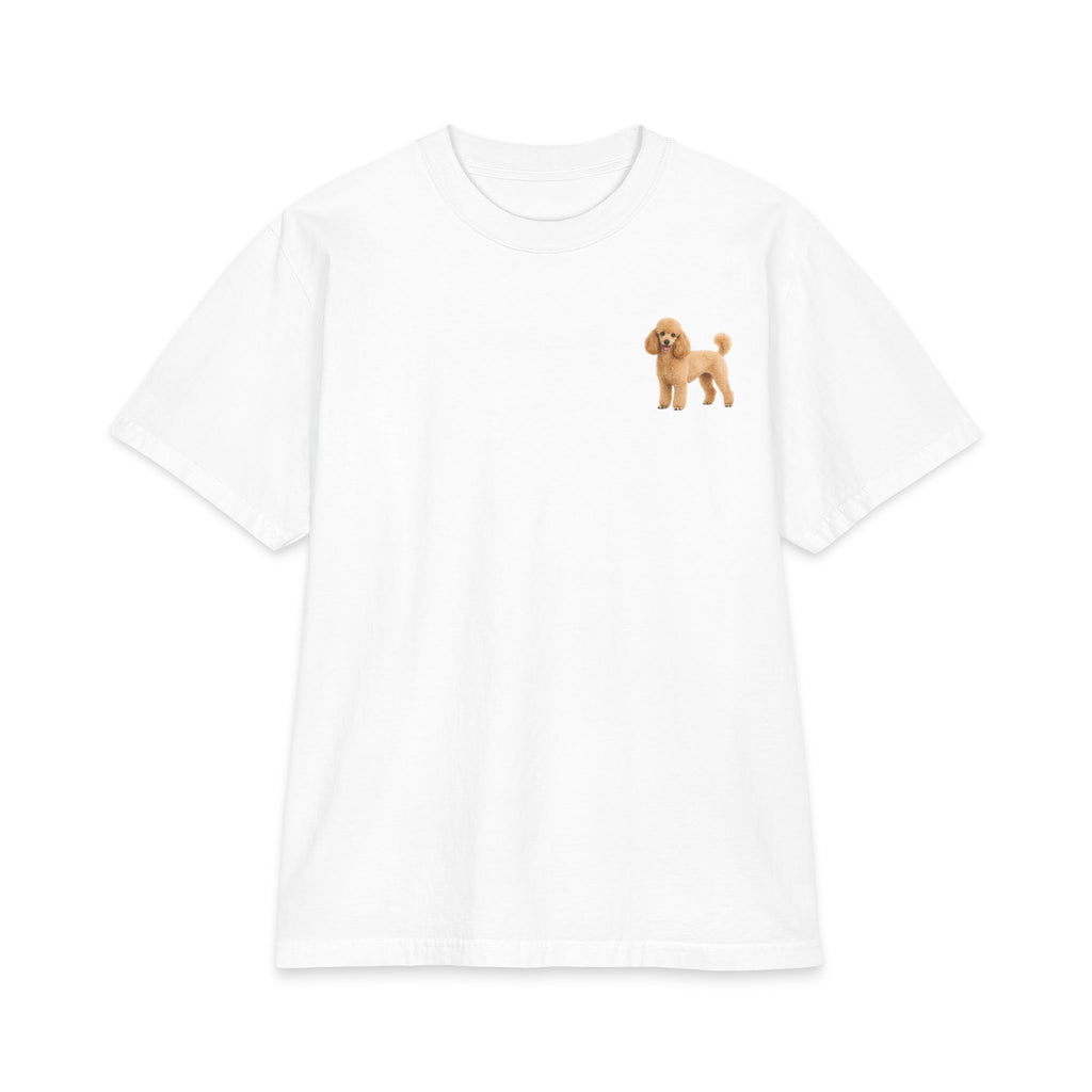 Toy Poodle Illustration T-Shirt | Small Chest Dog Graphic