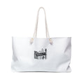 Wall Street skyline Weekender Bag | financial district cityscape tote