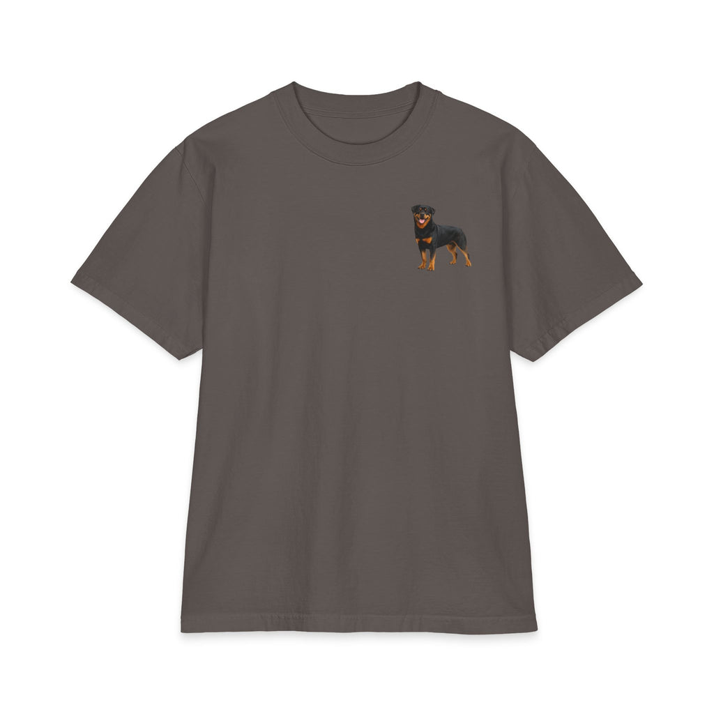 Rottweiler Illustration T-Shirt | Small Chest Dog Graphic Tee