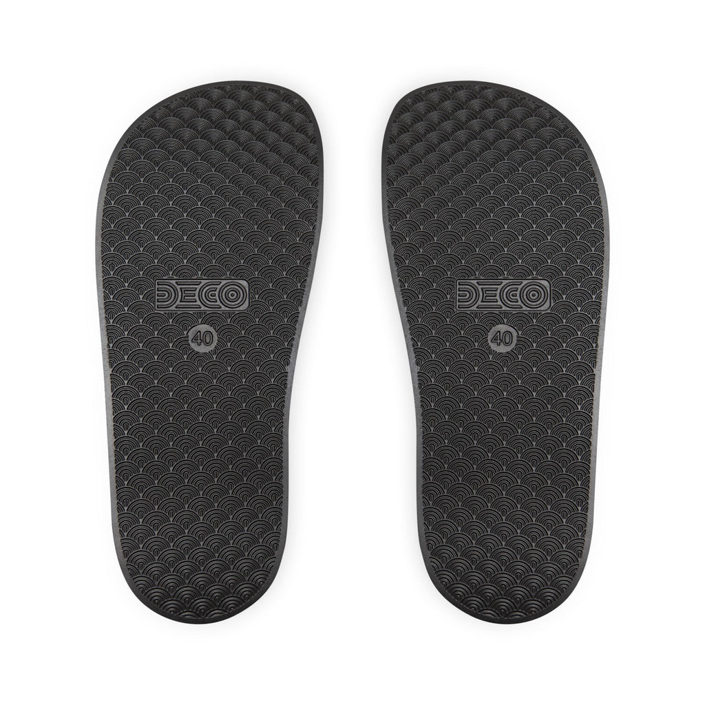 White Slide Sandals | Removable Strap Slides