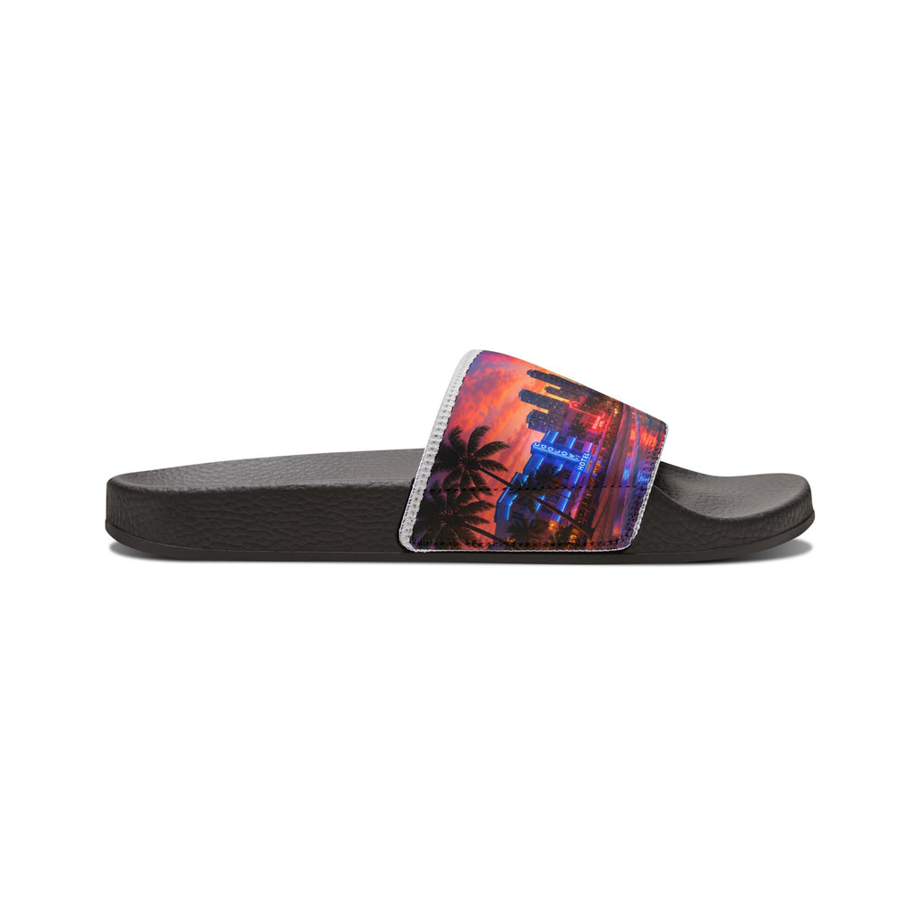 Miami Neon Wave Sandals | Slide